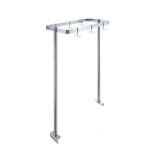 AmGood 36 in. Stainless Steel Table-Mounted Pot Rack With 6 ...