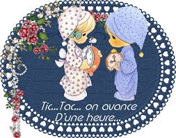 Résultat de recherche d'images pour "changement d'heure en image"