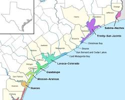 Image of Estuarine islands in Texas
