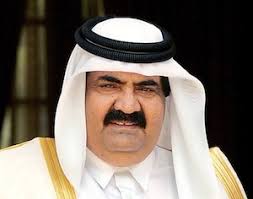 ... Khalifa Al-Thani, pictured above, announced on Monday that he would step down and pass power to his 33-year-old son, Sheikh Tamim bin Hamad Al-Thani. - BI-image-EmirQatarBlog-062513-1