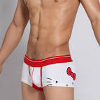 Sexy HelloKitty Men Boxer shorts Underwear Briefs Sz L Hello Kitty