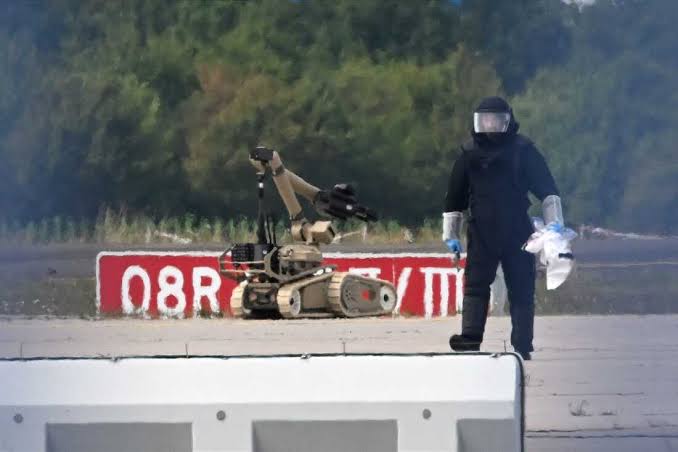Drone with explosives found at Germany's Leipzig/Halle Airport, defused; interior minister calls it 'new quality of danger'