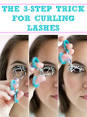 How to curl eyelashes with curler