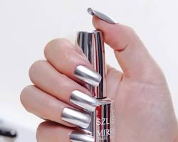 metallic nail polish