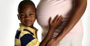 Image result for picture of a pregnant with a child