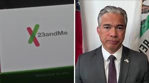 California AG Rob Bonta sues Bay Area genetic testing company 23andMe, alleging it failed to protect user data in 2023 breach