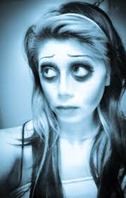 Image result for living people with hollowed eyes