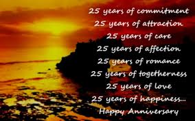25th Anniversary Wishes: Silver Jubilee Wedding Anniversary Quotes ... via Relatably.com