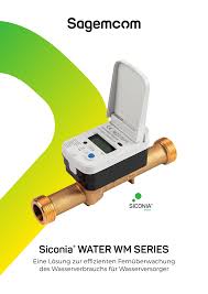 Siconia® WATER WM SERIES: Smart Ultrasonic Water Meters by ...