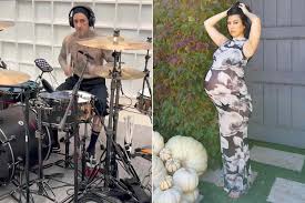 Pregnant Kourtney Kardashian Embraces Love and Obsession for Husband Travis Barker