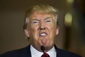 donald trump yelling
