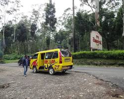 Angkot jurusan Ciwidey  Situ Patengan