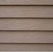 Wood grain vinyl siding