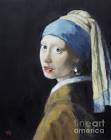 Girl With A Pearl Earring - Vermeer Copy Painting by Troy Wilfong ... - girl-with-a-pearl-earring-vermeer-copy-troy-wilfong