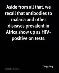 Malaria Quotes - Page 1 | QuoteHD via Relatably.com