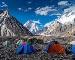 Image of K2 Base Camp, Pakistan