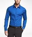 Mens blue shirt