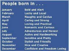 Birth months on Pinterest | Birth Month, Birthday Scenario and ... via Relatably.com