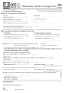 Cerfa demande d'allocation logement