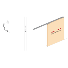 E-Space Magnetic Motorised Automatic Sliding Door Track -E ...