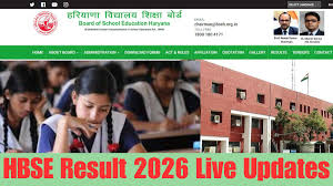 HBSE 12th, 10th result 2026 @bseh.org.in Live Updates: Check HBSE Haryana Board Result Date & Time