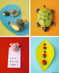 Resultado de imagen de decorar piedras para niños