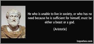 Aristotle Quotes On Society. QuotesGram via Relatably.com