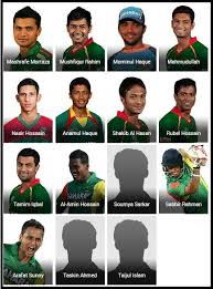 Image result for bangladesh cricket team for world cup 2015