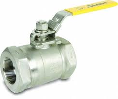 SHARPE, 3/4 in, Stainless Steel, Manual Two-Way Ball Valve ...