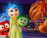 Imagem de Riley and her emotions in Inside Out 2