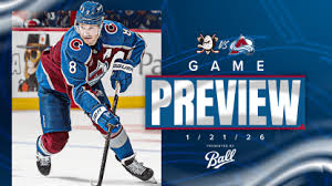 Avalanche Host Ducks in Anticipated Matchup