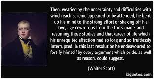 Walter Scott Quotes. QuotesGram via Relatably.com