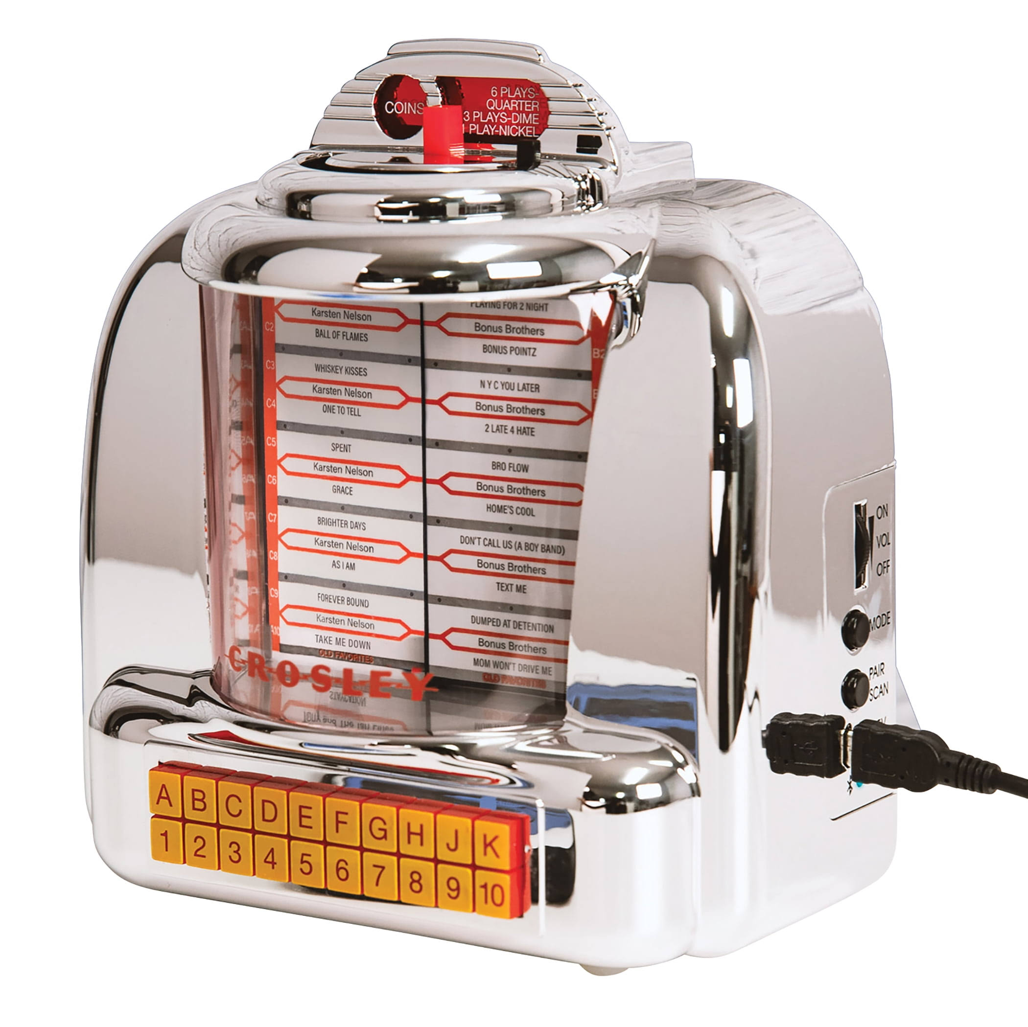 Crosley Diner Jukebox Radio
