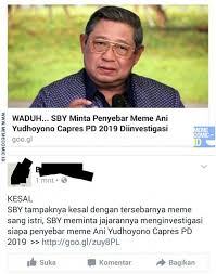 Hasil gambar untuk meme sby