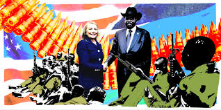 Image result for SOUTH SUDAN LEADER WITH HILLARY CLINTON PHOTO