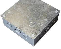 صورة sheet metal electrical junction box 30x30 cm