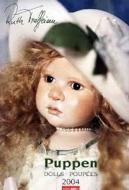 Ruth Treffeisen Doll Studio, Carla, Carla&#39;s and her enchanting little world ..., artist doll, porcelain doll, ... - kalender_2004