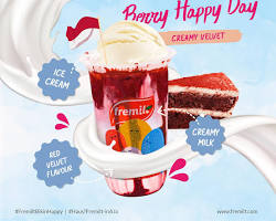 Gambar Berry Happy Day Creamy Velvet Fremilt