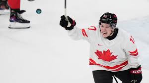 Canada scores 1st goal in men's hockey against Czechia, as NHL players return to Olympic ice