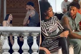 Cardi B sets tongues wagging with Paris Fashion Week flirt fest with World Cup’s hottest player Maduka Okoye