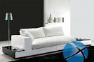 Sofa Beds in New York City. Sectional modern leather sofa