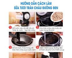 Hình ảnh về Cho trân châu vào nước đường