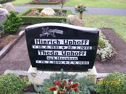 Grab von Hinrich Uphoff (10.06.1881-20.02.1976), Friedhof Walle