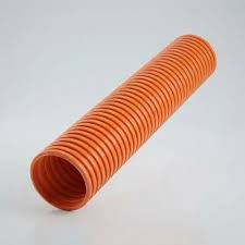Caño Flexible Corrugado 1 Super Reforzado Naranja P/electr ...