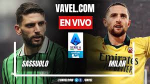 Sassuolo vs Milan EN VIVO: Berardi dice presente con gol (1-0)