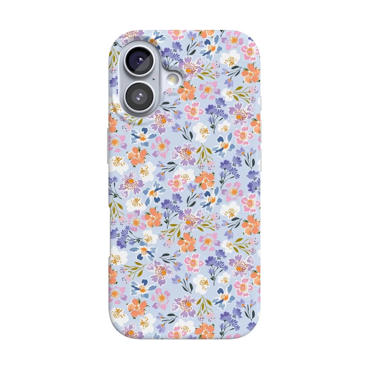 Casely iPhone 17 Compatible with MagSafe Poppy Meadows | Pastel Floral Case Classic + MagSafe