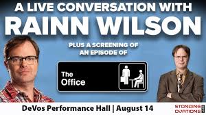 Rainn Wilson Brings "The Office" Experience to Michigan
