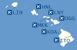 Airports codes for hawaii