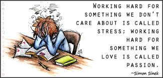 Working hard for something we don&#39;t care about is called stress ... via Relatably.com