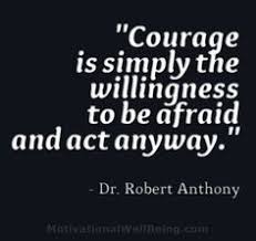 Courage Quotes on Pinterest | Defeated Quotes, Strength Quotes and ... via Relatably.com